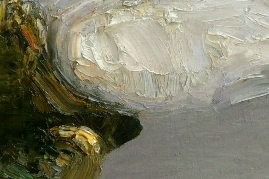 Фрагмент картины Зеркало Евгения Зарембы